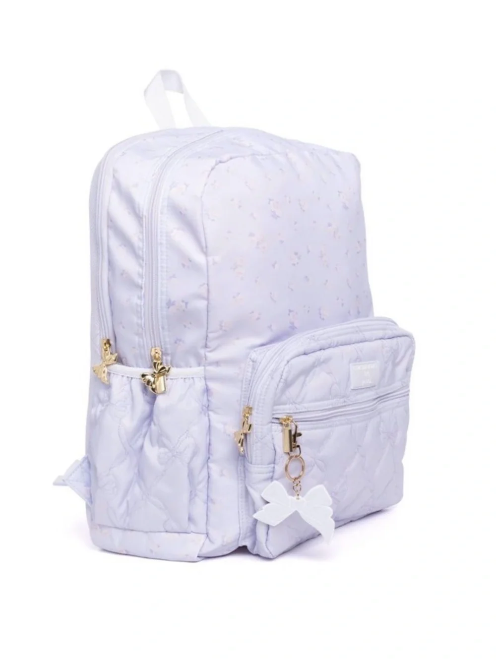 LoveShackFancy Target Yoobi Everblooming Rosettes Ditsy Backpack Breezy Blue NWT